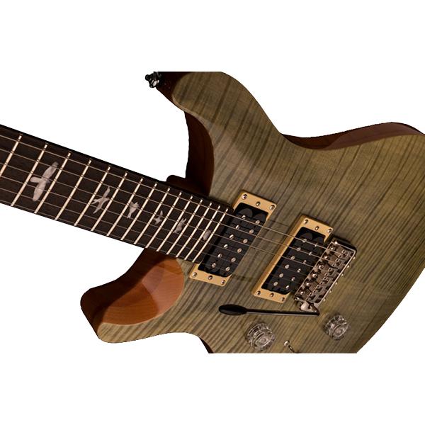prs electric guitars prs se custom 24 lefty 2018 series electric guitar - tobacco sunburst