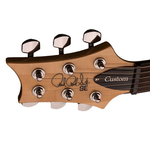 prs electric guitars prs se custom 24 lefty 2018 series electric guitar - tobacco sunburst