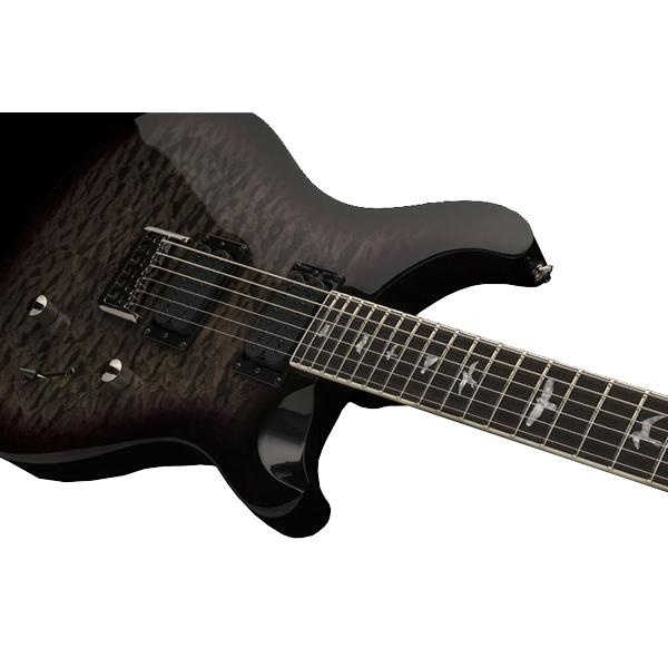 prs electric guitars prs se mark holcomb signature 2018 series electric guitar - holcomb burst