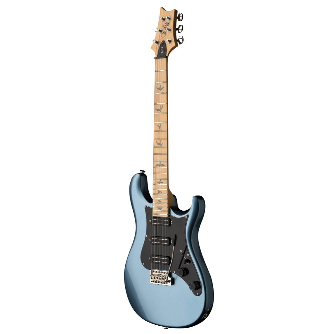 PRS Electric Guitars PRS SE NF3 6 String Electric Guitar with Gigbag #color_ice-blue-metallic,fretboard_maple