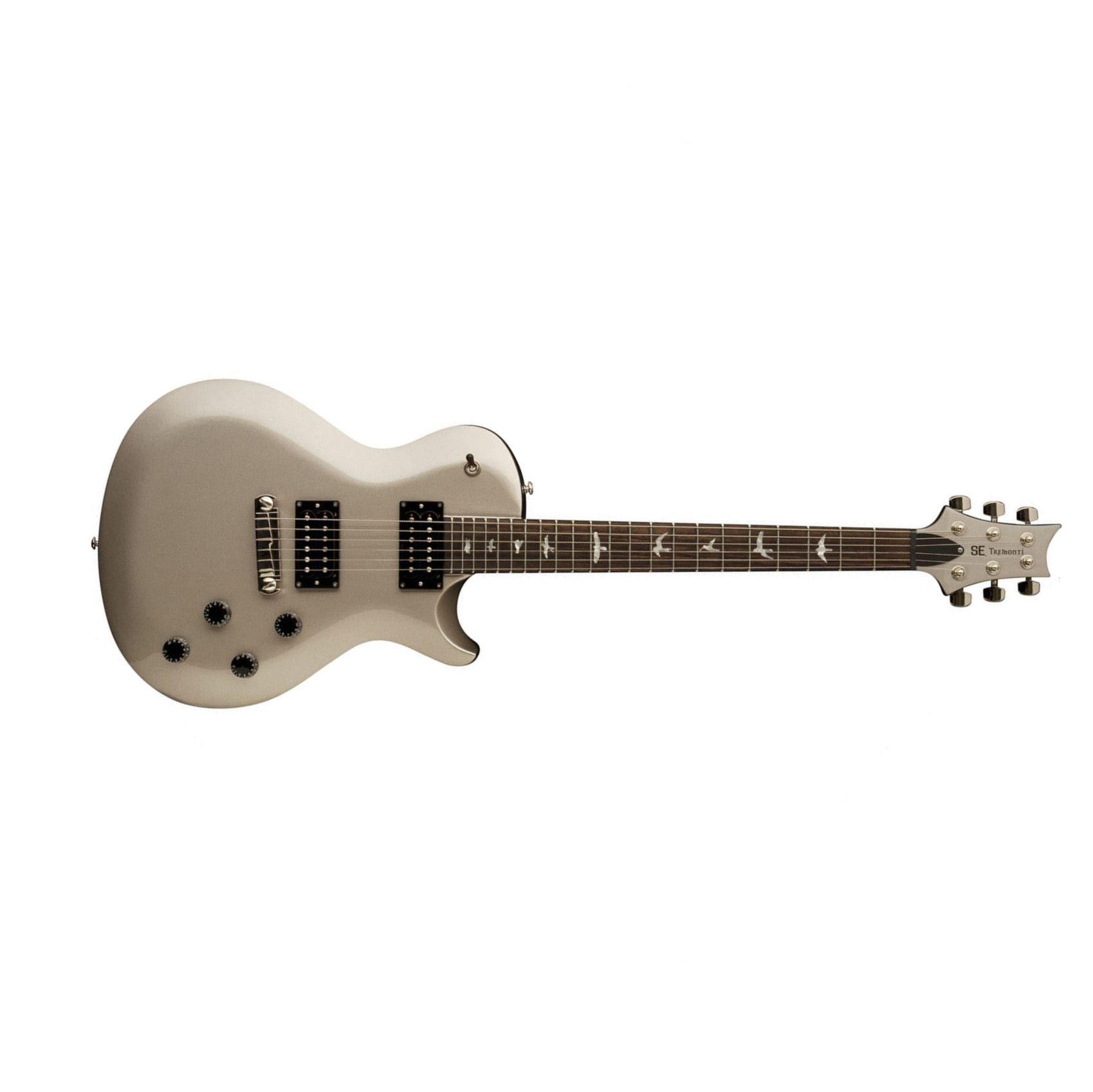 prs electric guitars prs se standard mark tremonti model -platinum metallic electric guitar