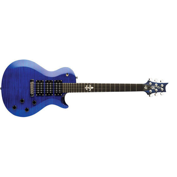 prs electric guitars prs se zach myers series electric guitar - royal blue
