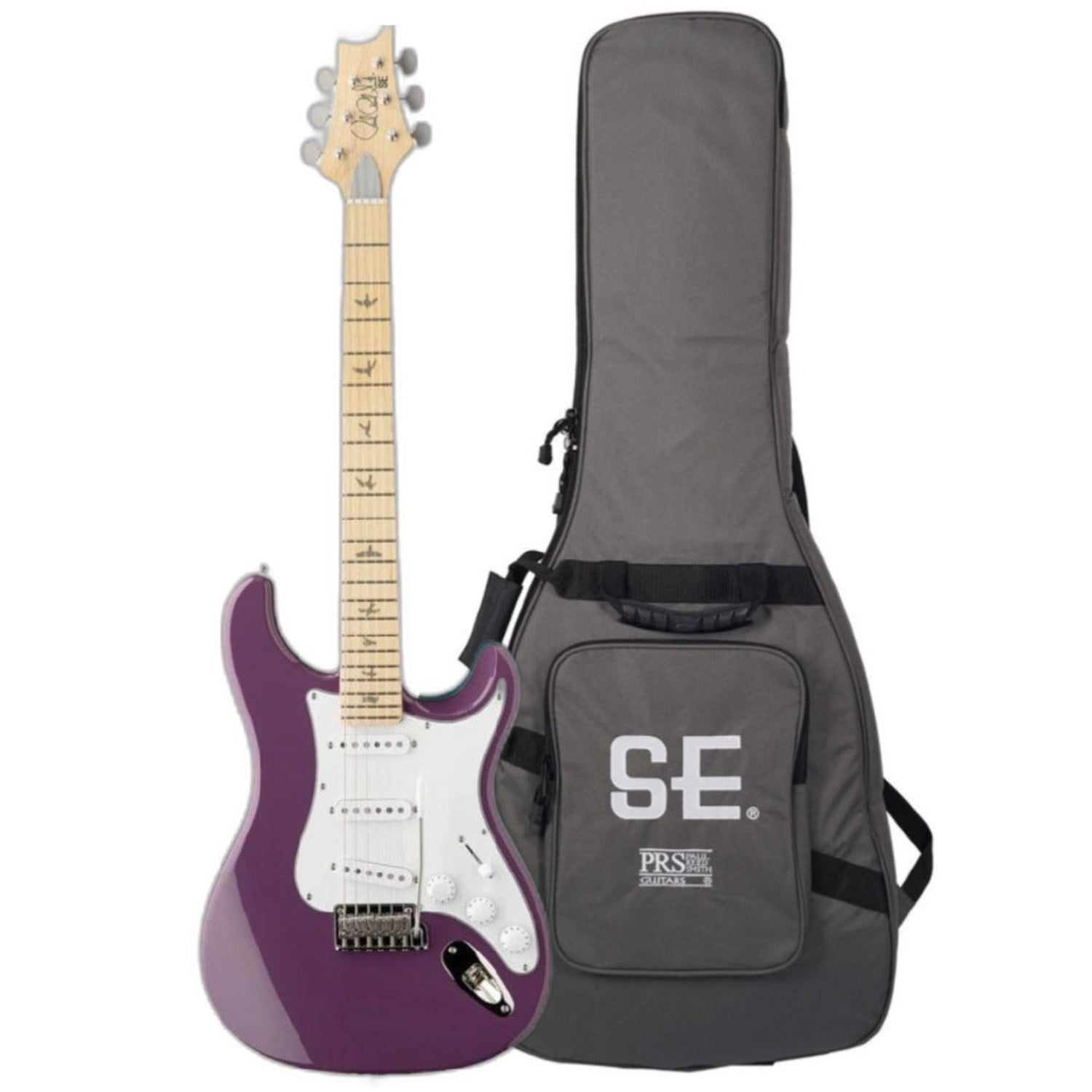 PRS Electric Guitars Summit Purple / Maple PRS SE Silver Sky 6 String Electric Guitar with Gigbag