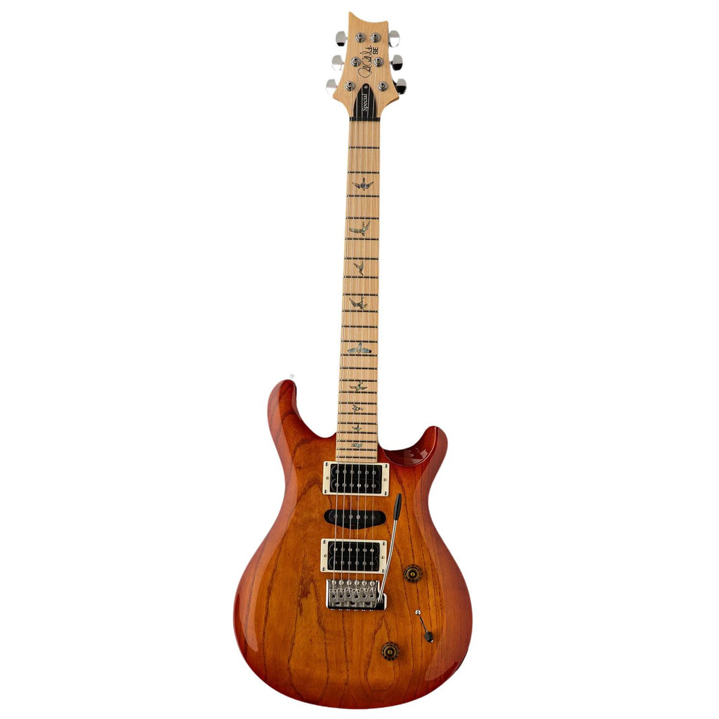 PRS Electric Guitars Vintage Sunburst PRS SE Swamp Ash Special 6 String Electric Guitar with Gigbag #color_vintage-sunburst