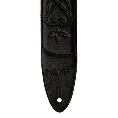 PRS Guitar Straps PRS Custom Leather 2.4" Padded Guitar Strap 