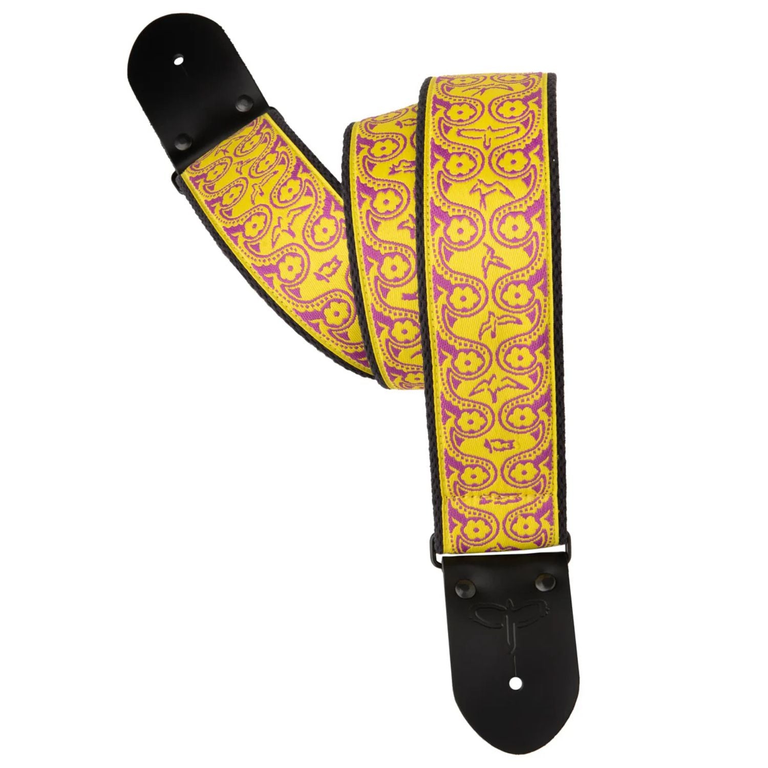 PRS Guitar Straps Violet PRS Retro 2.5" Fleur Guitar Strap 