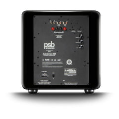 PSB Subwoofers PSB Alpha Sub Series 450 12-Inch DSP Subwoofer- Gloss Black
