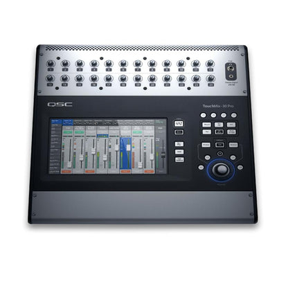 qsc digital mixers qsc touchmix 30 pro 32 channel professional digital mixer