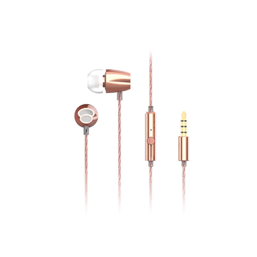 Rapoo Headsets Rose Gold Rapoo VM120 In-ear Gaming Headphone