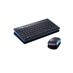 Rapoo Keyboard and Mouse combo Blue Rapoo 8000 Wireless Optical Mouse & Keyboard Combo