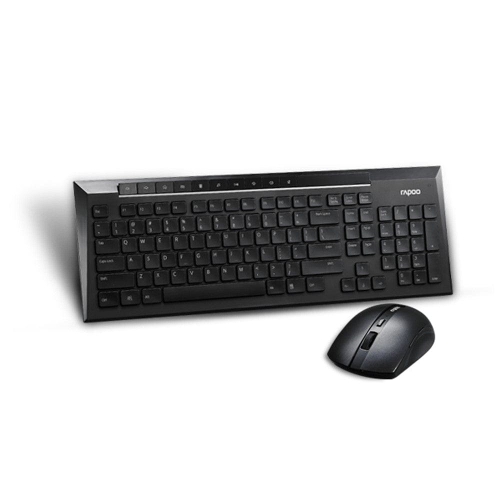 Rapoo Keyboard and Mouse combo Rapoo 8200P Wireless Optical Mouse & Keyboard Combo
