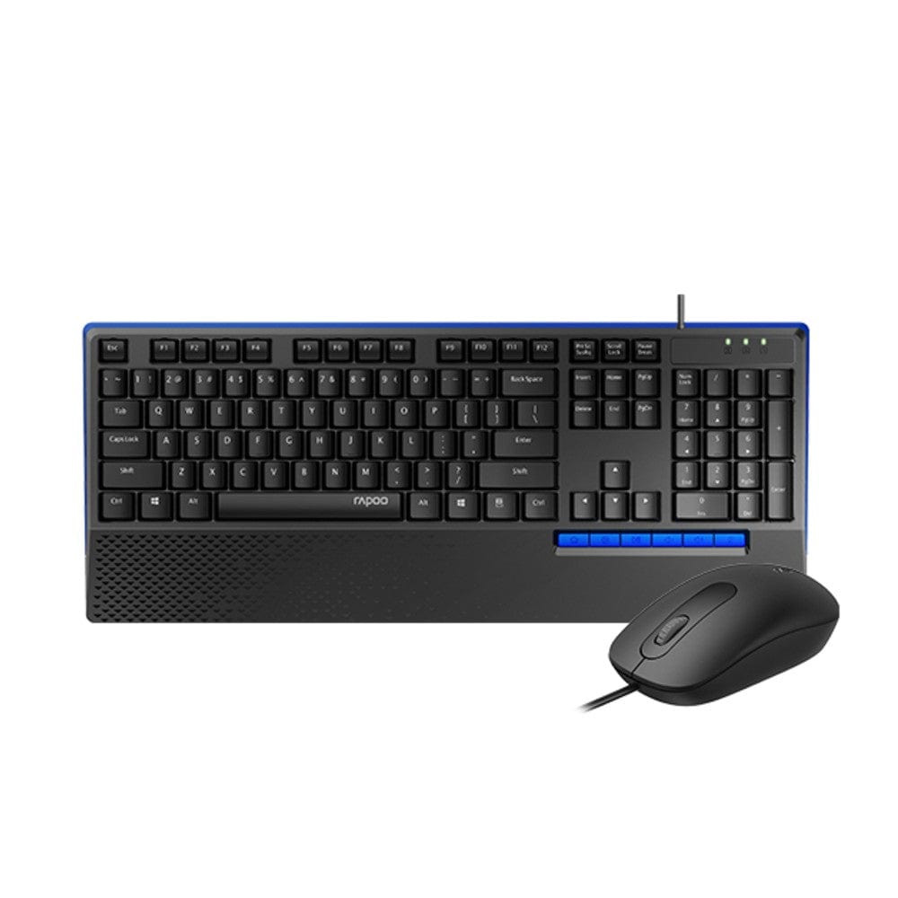 Rapoo Keyboard and Mouse combo Rapoo NX2000 Wired Optical Mouse and keyboard Combo