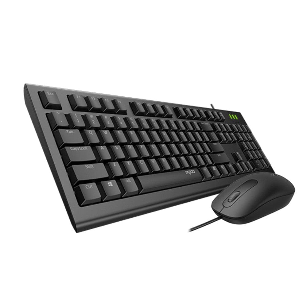 Rapoo Keyboard and Mouse combo Rapoo X120 Pro Wired Optical Mouse & Keyboard Combo