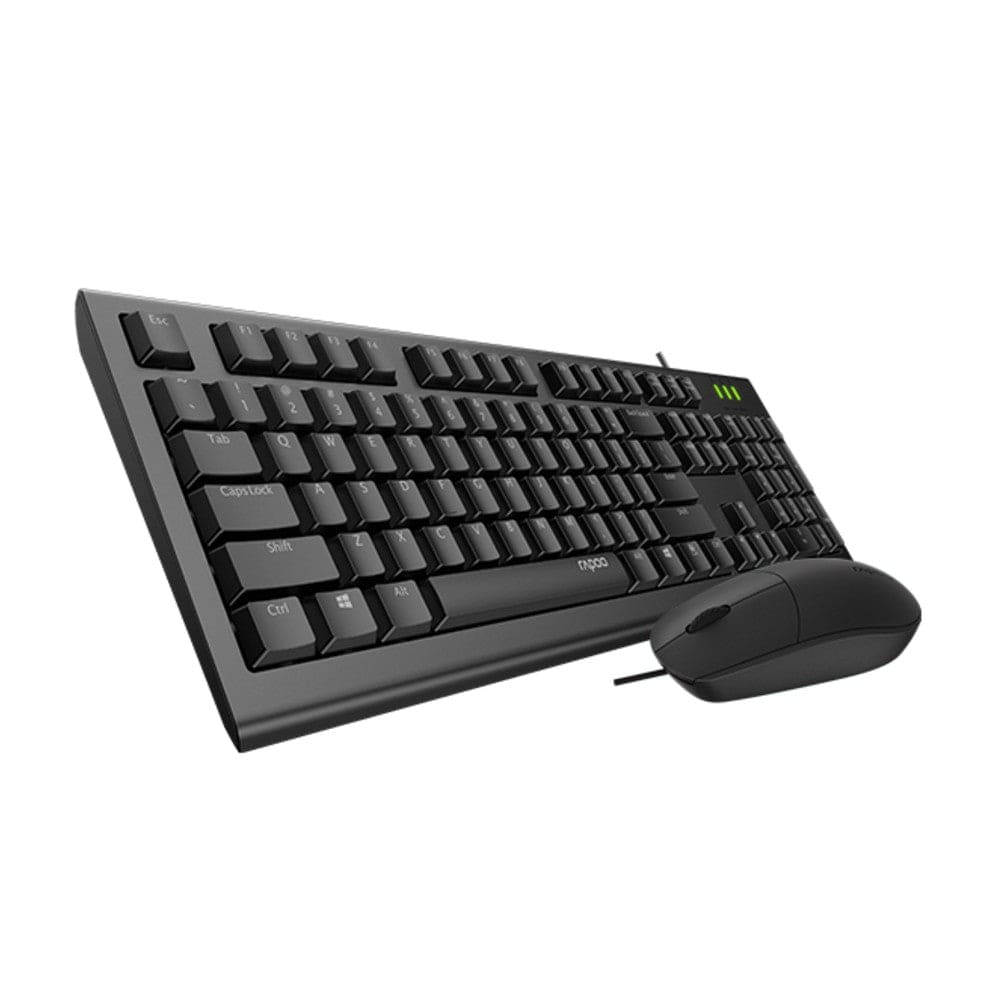 rapoo keyboard and mouse combo rapoo x125s wired optical keyboard and mouse combo