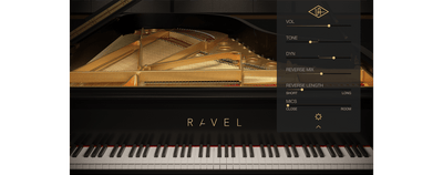 UAD Ravel: Piano Plugin