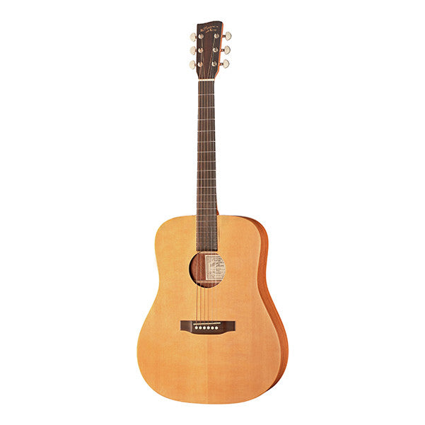 recording king acoustic guitars recording king rd-a3m dreadnought acoustic guitar - natural