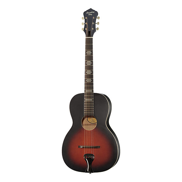Recording King Acoustic Guitars Recording King RPH-07 Dirty 30s Harmonella Dreadnought Acoustic Guitar - Vintage Sunburst Matte