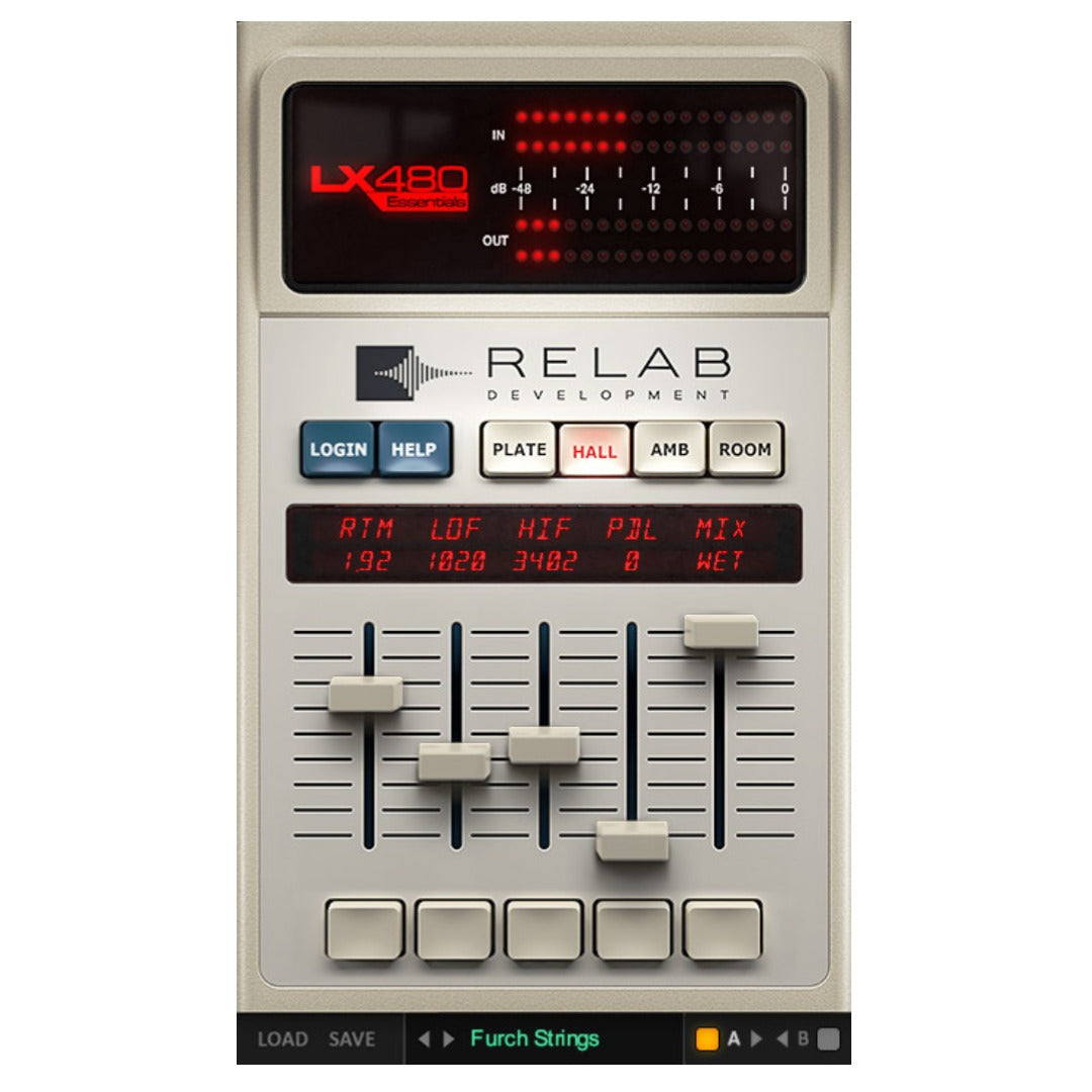 RELAB Virtual Processors Relab Essentials Reverb Bundle