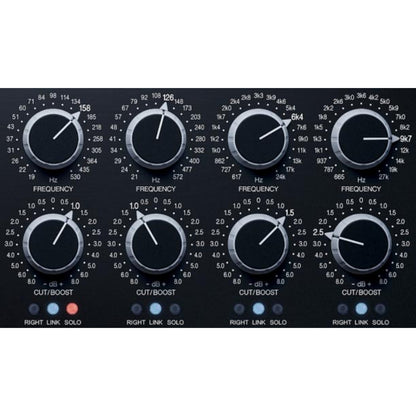 RELAB Virtual Processors Relab Maselec MEA-2 Precision Stereo EQ
