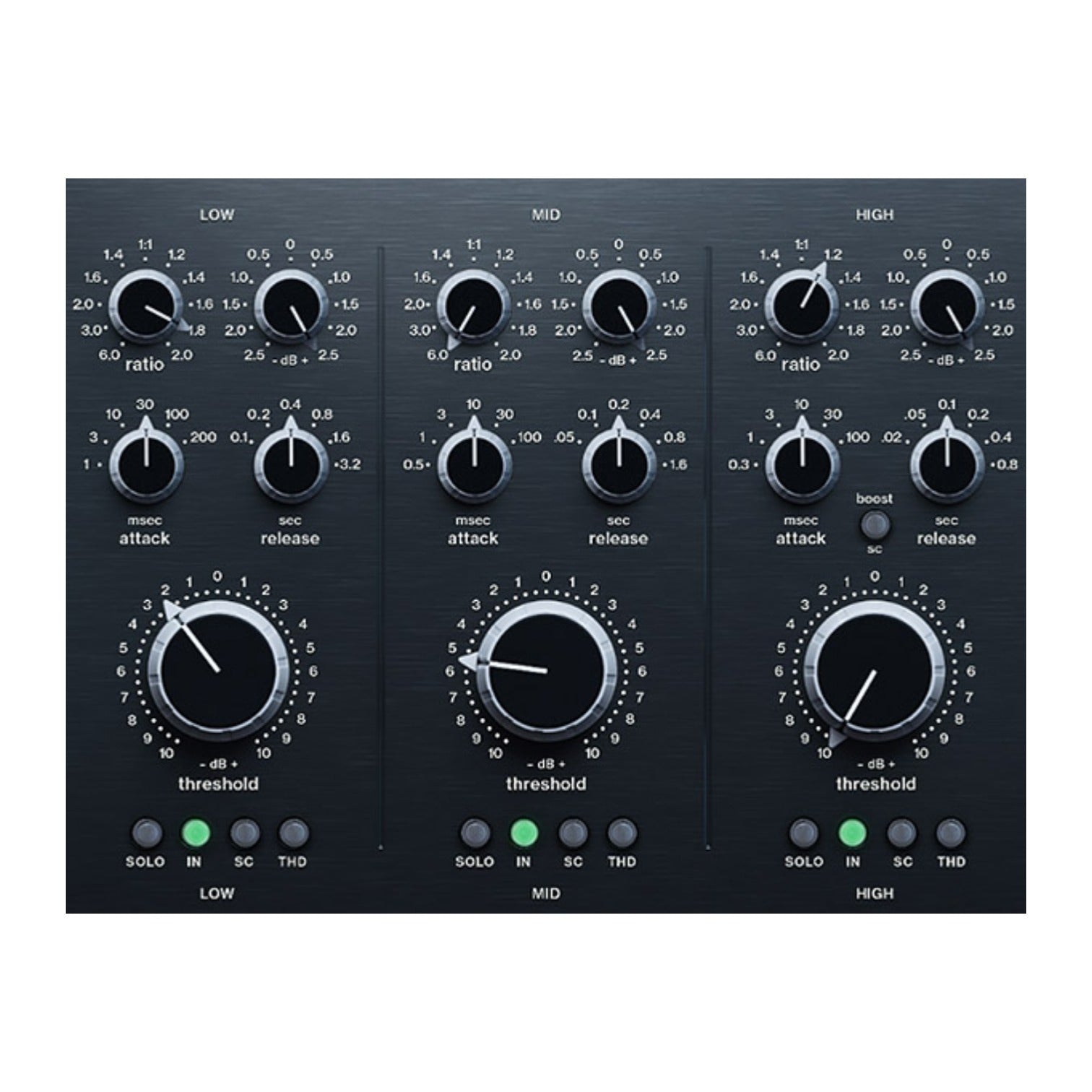 RELAB Virtual Processors Relab Maselec MLA-4 Triband Compressor Expander
