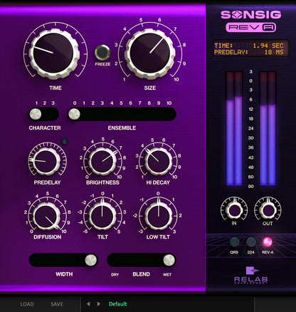 RELAB Virtual Processors Relab Sonsig Rev-A Reverb Plugin