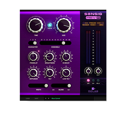 RELAB Virtual Processors Relab Sonsig Rev-A Reverb Plugin