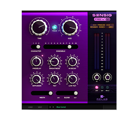 RELAB Virtual Processors Relab Sonsig Rev-A Reverb Plugin