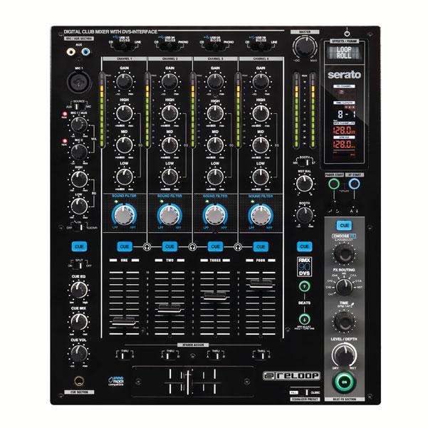 reloop dj mixers reloop rmx-90 dvs dj mixer