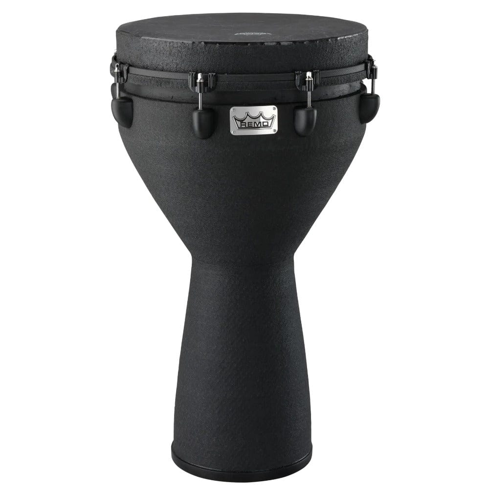 remo djembes remo dj-0014-be 14" mondo black earth djembe