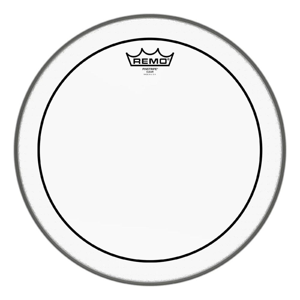 remo drum heads 14 inch remo pinstripe clear tom batter drum head   #size_14-inch