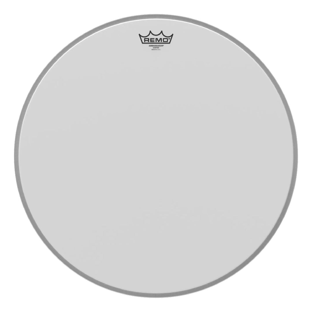 Remo Drum Heads 18 Inch Remo Ambassador White Coated Drum Head