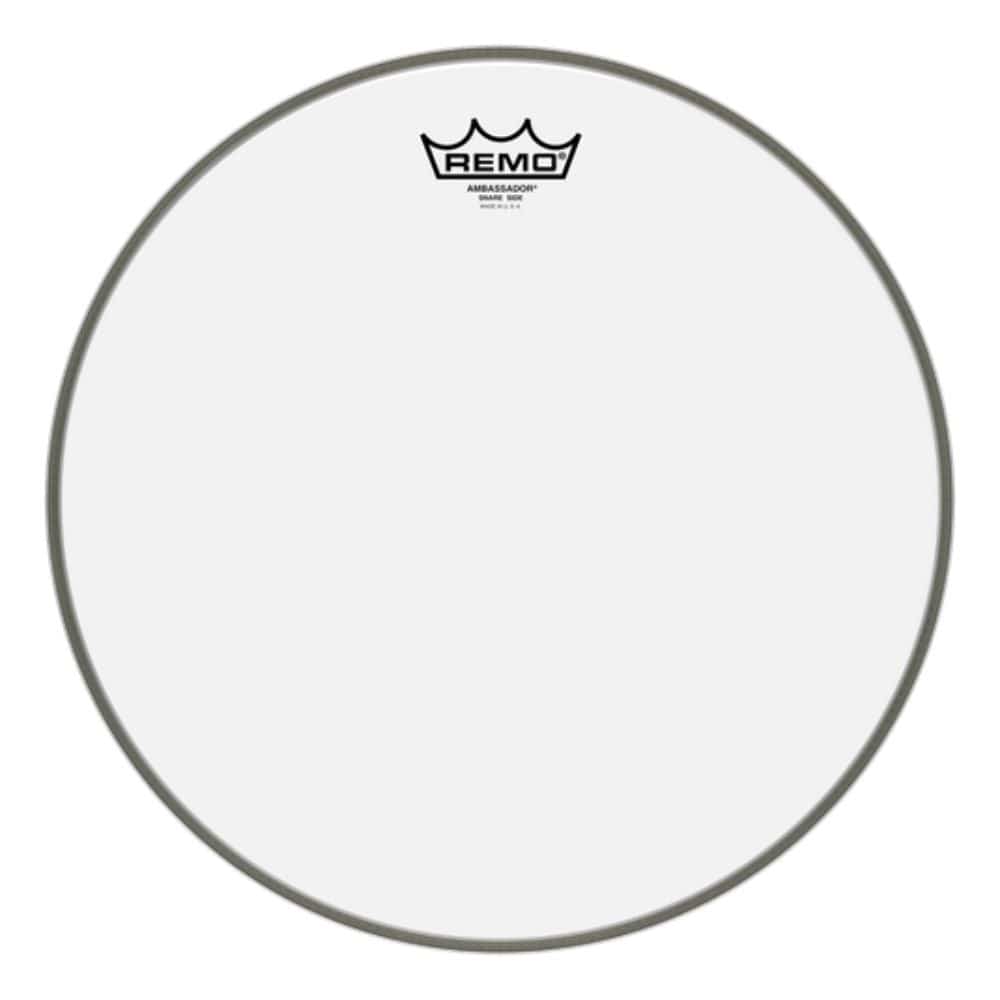 remo drum heads remo 14" ambassador clear snare side drumhead
