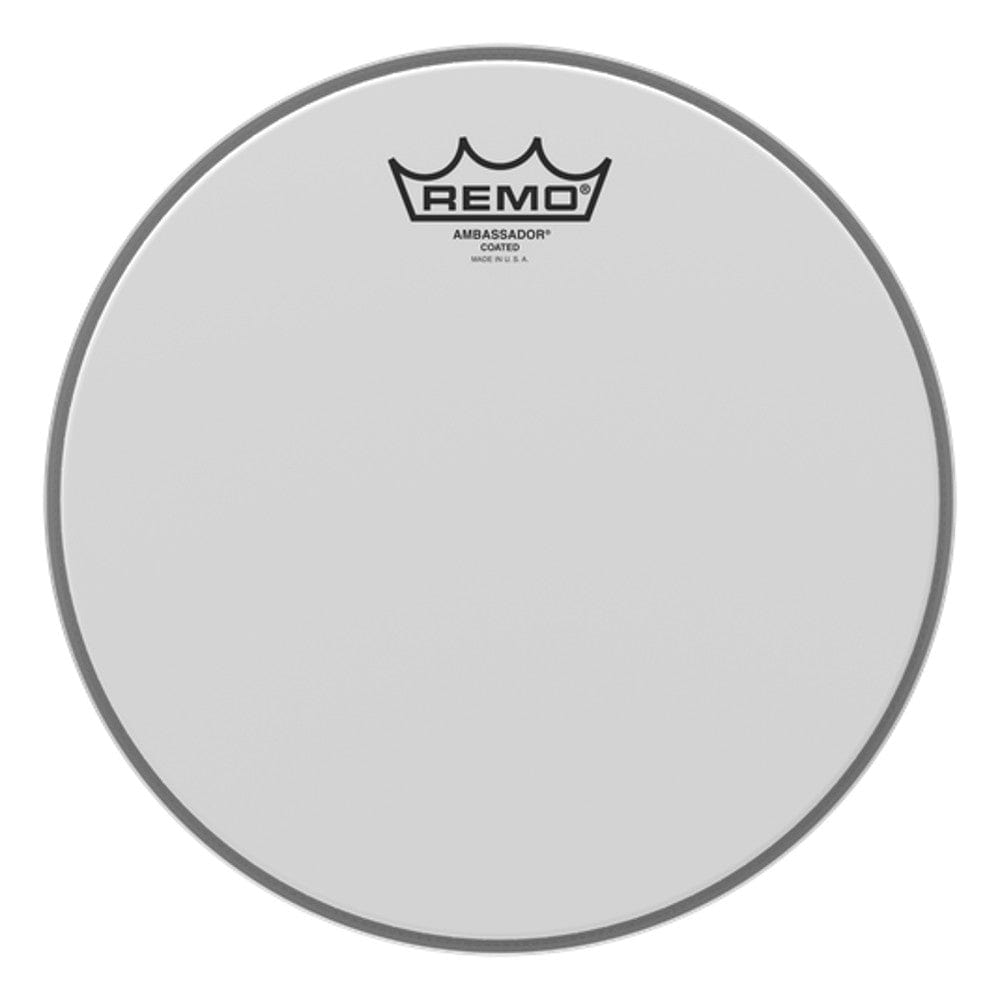 remo drum heads remo ba-0110-00 10" usa ambassador coated drum head