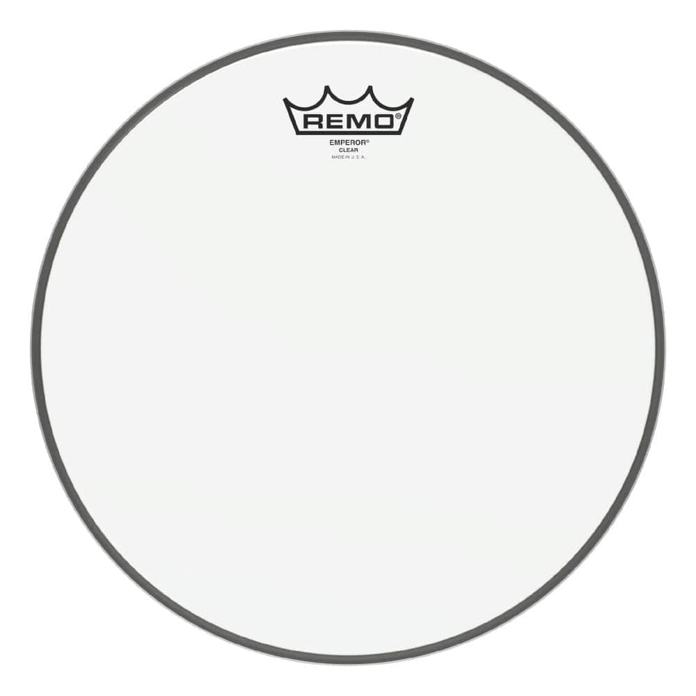 remo drum heads remo be-0312-00 12" emporer clear drum head