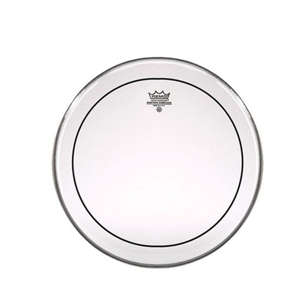 remo drum heads remo en-0308-ps 8" pinstripe batter drum head clear