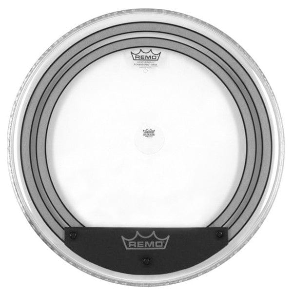 remo drum heads remo pw-1318-00 18" bass drum head powersonic clear