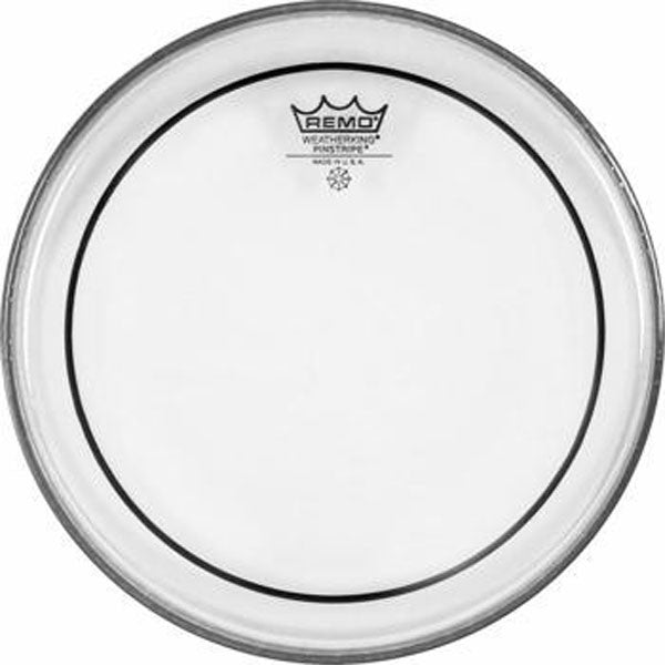 remo drum heads remo-taiwan pinstripe clear batter 14" drumhead