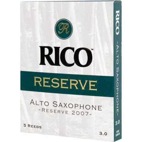 rico saxophone reeds rico rjr0530 alto saxophone reserve reed 3 (5 piece pack)