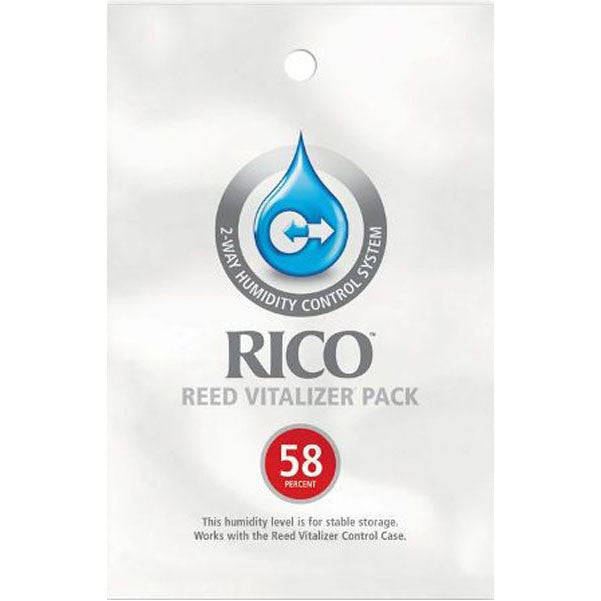 rico wind instruments rico 58% humidity reed vitalizer humidity control - single refill pack