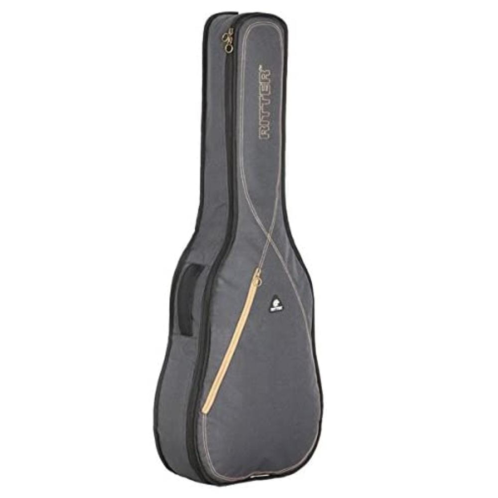 Ritter Acoustic Guitar Gigbags Misty Grey Brown Ritter RGS3-F Session Folk/Auditorium Acoustic Guitar Bag