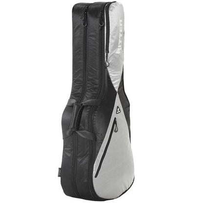 ritter electric guitar gigbags black/silver grey ritter rgp5-de double electric guitar gigbag   