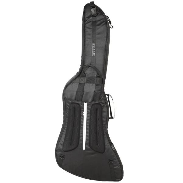 ritter electric guitar gigbags ritter rgp8-ex explorer electric guitar gigbag - black/white