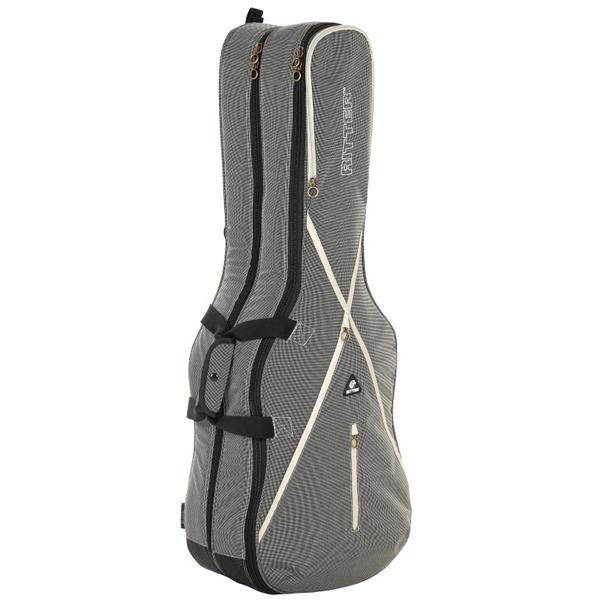 Ritter Electric Guitar Gigbags Steel Grey/Moon Ritter RGS7-DE Double Electric Guitar Gigbag