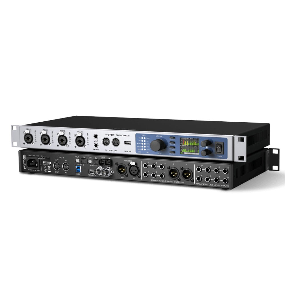 RME Audio Interfaces RME Fireface UFX III 24-Bit 192kHz High-End USB 3 Audio Interface