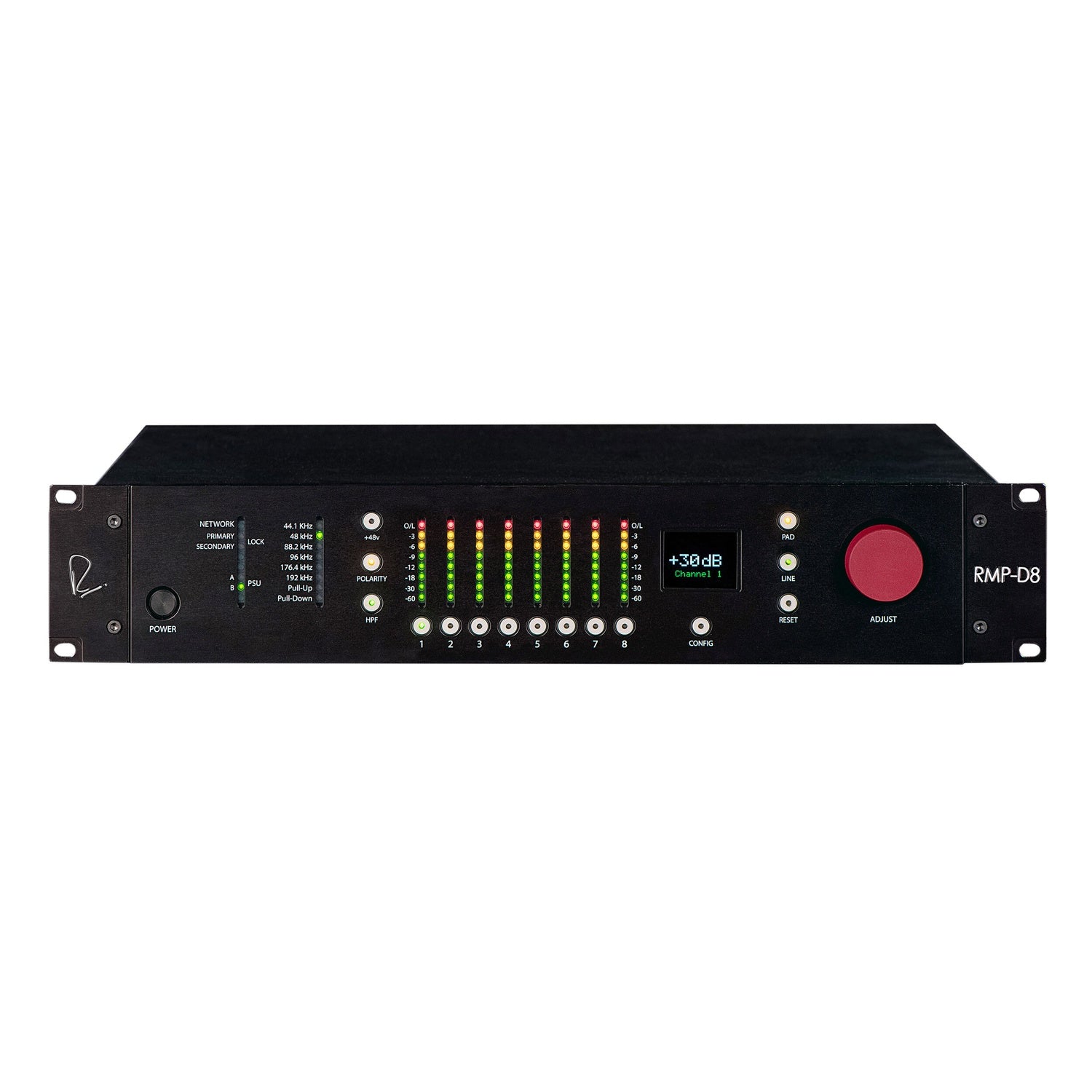 Rupert Neve Designs RMP-D8 Dante 8-Channel Microphone Preamp