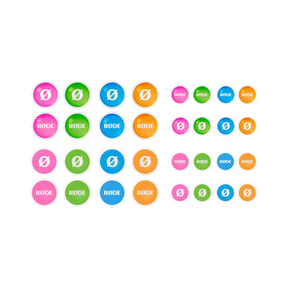 Rode Accessories Rode COLORS2 Set For Wireless GO & Lavaliers