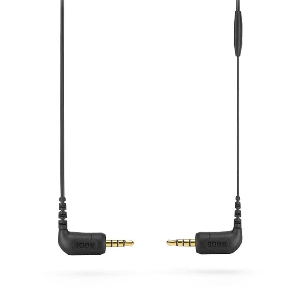 rode cables and connectors black rode sc10 3.5mm trrs to trrs cable  