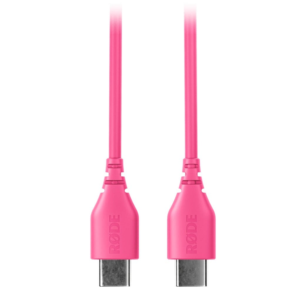 Rode Cables and Connectors Pink Rode SC 22 30cm USB C to USB C Cable