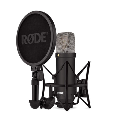 Rode Condenser Microphones Black Rode NT1 Signature Series Studio Condenser Microphone 