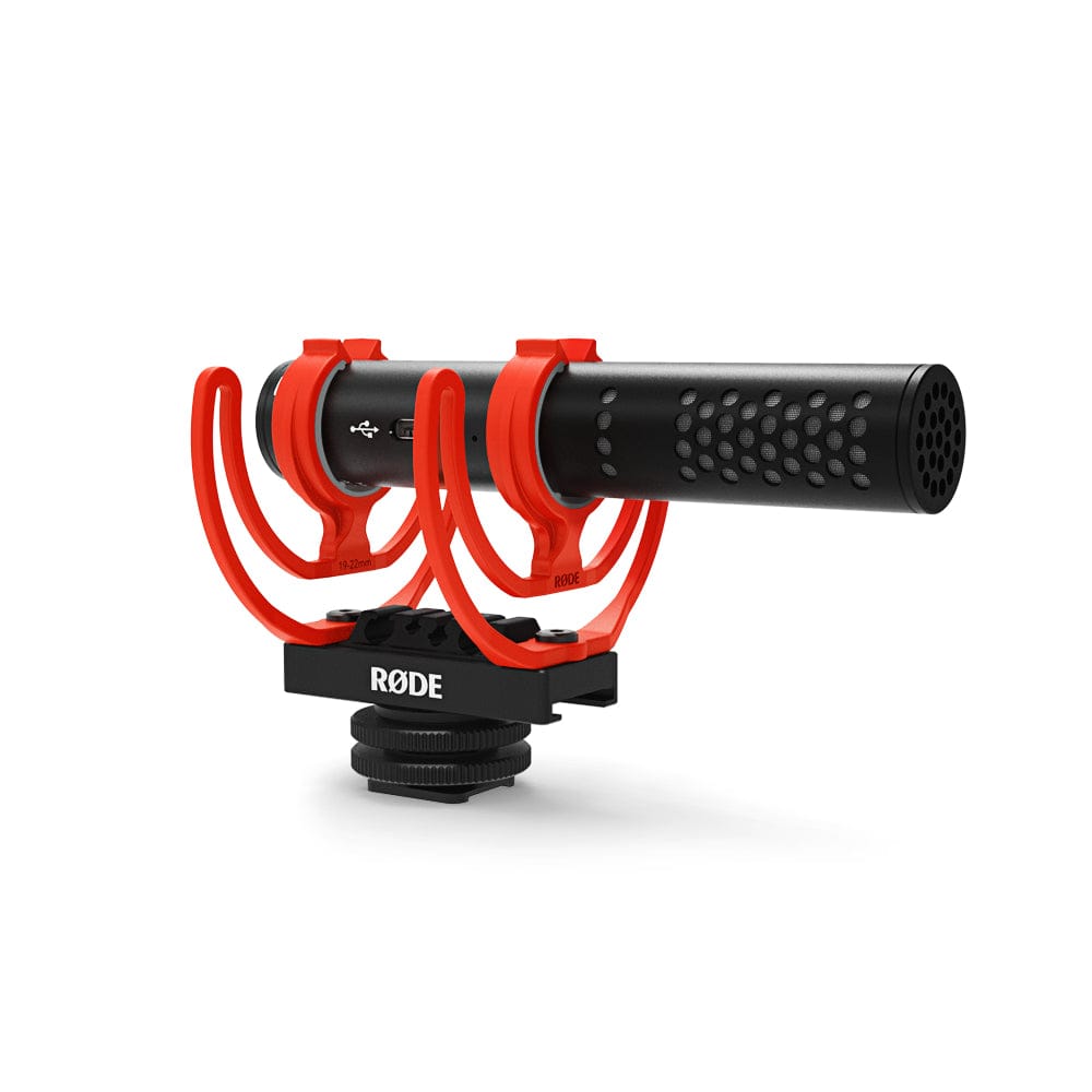 rode condenser microphones black rode videomic go ii lightweight directional microphone     